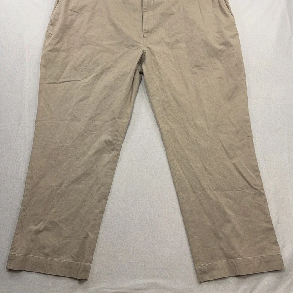 Polo Ralph Lauren Chino Pants Stretch Classic Fit Khaki Tan Mens 46x30